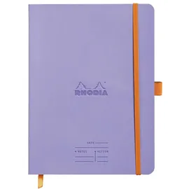 Rhodia 117789C Meeting Book (DIN A5+, 160 x 210 mm, 80 Blatt, 90 g, elegant und praktisch) 1 Stück flieder