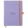 Rhodia 117789C Meeting Book (DIN A5+, 160 x 210 mm, 80 Blatt, 90 g, elegant und praktisch) 1 Stück flieder