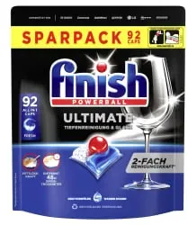 Finish Powerball Ultimate All in-1 Spülmaschinentabs 92 Tabs - Packung