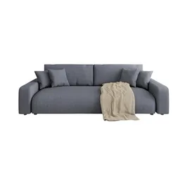 s-style möbel S-STYLE Einzelsofa Emma grau Cord