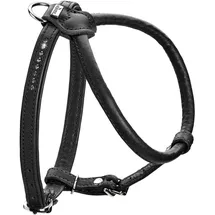 Hunter Geschirr Round & Soft Canadian Up XS-S schwarz