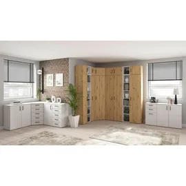 mömax Regalaufsatz Multistauraum Weiß,