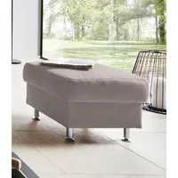 Home Affaire Hocker Cardoso mit Stauraum 58 x 47 x 58 cm Grau