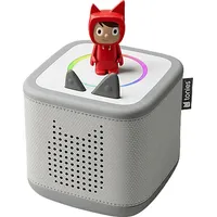 Tonies Toniebox 2 Starter-Set Mondgrau mit Kreativ-Tonie