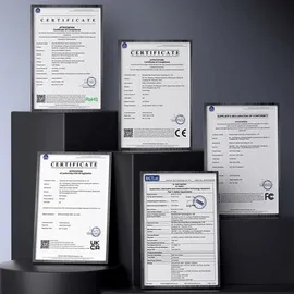 Joyroom Ladegerät, GaN 67W 4 Ports (2x USB, 2x USB C) schwarz (TCG02) + Kabel USB C - USB C 100W 1,2m - Schwarz