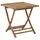Beliani Klapptisch 70 x 70 x 73 cm Braun/Bronze