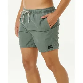 Rip Curl Badeshorts Offset Washed Volley Moss S