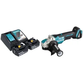 Makita DGA 520 RTX1 inkl. 2 x 5,0 Ah + Ladegerät