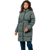 Jack Wolfskin Damen Frozen Lake Coat W Daunenmantel, Slate Green, M EU