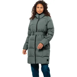 Jack Wolfskin Damen Frozen Lake Coat W Daunenmantel, Slate Green, M EU