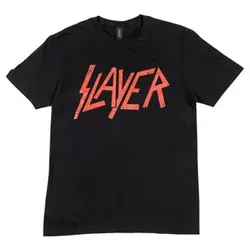 Brandit Slayer Classic Logo Distressed T-Shirt schwarz, XL