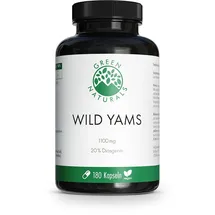 GREEN NATURALS Wild Yam Hochdosiert Vegan Kapseln
