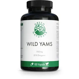 GREEN NATURALS Wild Yam Hochdosiert Vegan Kapseln
