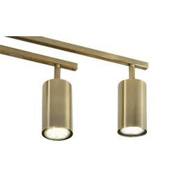 Trio Marley 5-flammig altmessing