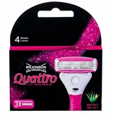 Wilkinson Sword Quattro for Women Aloe & Vit. E Rasierklingen 3 pc 3 St.