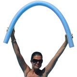 GIMOCOOL Poolnudel Schwimmnudel Kinder, 150cm Schwimmbad Nudelschwimmer, Hohlschaumbecken Schwimmnudel, Schaum Schwimmbad Nudeln Aus EPE Material, Poolnudel Schwimmstange, Schwimmnudel, Blau