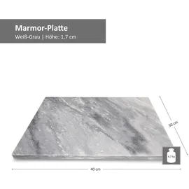 Mambocat Schneidebrett 30x40cm Marmor