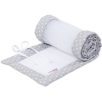 Babybay Nestchen Mesh passend für Modell Boxspring XXL, lichtgrau