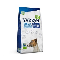 Yarrah Hund Trockenfutter Erwachsene & Welpe Kleine Rasse - Huhn bio 2kg