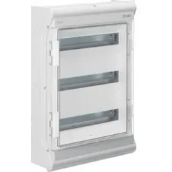 Hager VE318SN Kleinverteiler, vector, APV, IP65, 54PLE, UV-stabil, ohne Leitungseinführung.Installationskleinverteiler aus Polycarbonat