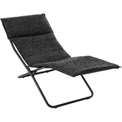 Outdoor Klappliege BAYANNE Schwarz