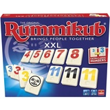 Rummikub XXL mit den größten Zahlen, leichter zu lesen, das berühmte Strategiespiel für die ganze Familie.Erstellen Sie Trios oder Treppen.Viel Spaß mit diesem Spiel für alle Altersgruppen, 928842