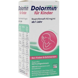 Johnson & Johnson Dolormin für Kinder Ibuprofensaft 40 mg/ml