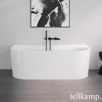 Tellkamp Calmante Vorwand-Badewanne mit Verkleidung, 0100-220-00-A/WG,