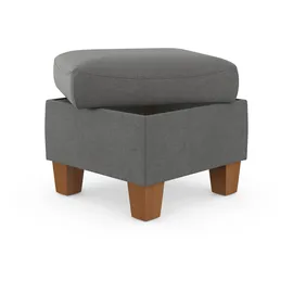 Home Affaire Stauraumhocker Caldera Kunststoff 58 x 48 x 58 cm Grau