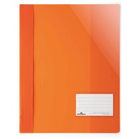 Durable Sichthefter für Din A4, Überbreite, orange, 25er Packung,