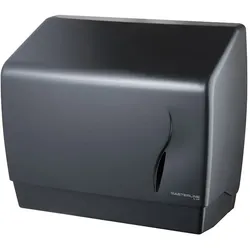 Papierspender 500 Blatt Handtuchspender Papierhandtuchspender Box Schwarz