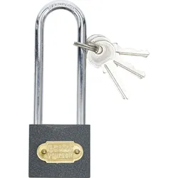 BGS DIY 85168 Vorhängeschloss Typ L extra hoher Bügel