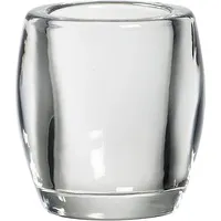 Bolsius Teelichthalter Glas transparent