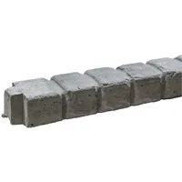 Beckers Betonzaun Zaunlatte 144 x 10 cm Grau