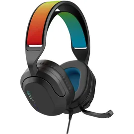 JLab Nightfall Wired Gaming Headset Black Kabelgebunden, 3,5-mm-AUX-Konsolenkabel