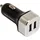 Realpower KFZ-Ladegerät 2400mA 2xUSB Schwarz/Silber