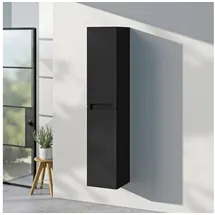 Bernstein Vireo Hochschrank 35 x 170 x 35 cm Schwarz Matt Holz