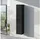 Bernstein Vireo Hochschrank 35 x 170 x 35 cm Schwarz Matt Holz