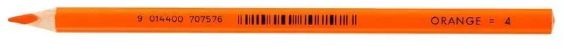 JOLLY Buntstift Supersticks Delta Einzelstift Orange