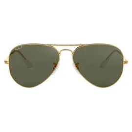 Ray-Ban Aviator RB3025 001/58 58-14 polished gold/green