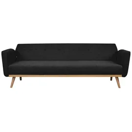 SalesFever Schlafsofa schwarz