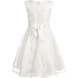 happy girls - Kleid GLORIA mit Bindegürtel in ecru, Gr.122