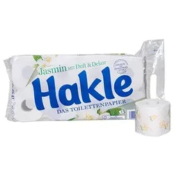 Hakle Toilettenpapier Jasmin 3-lagig, 8 Rollen