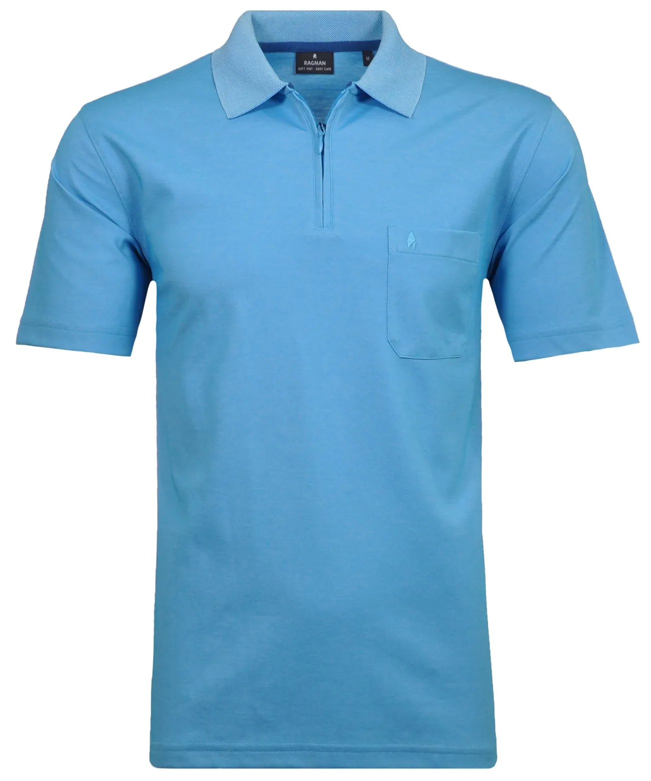 RAGMAN Poloshirt RAGMAN Ibiza Blau-742 S