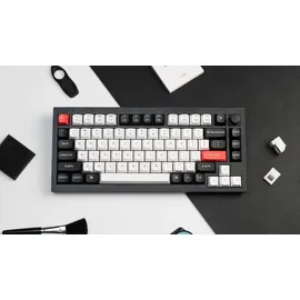 Keychron Q1 HE RGB Wireless Mechanical Keyboard | Nebula Switch | Black - Gaming Tastaturen - Englisch - Schwarz
