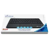 MediaRange Tastatur Wireless 64 Tasten Touchpad DE schwarz - Schwarz