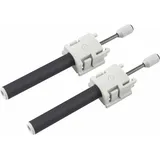 HAWA Combino Dämpfungsführung (türdämpfer), Dämpfung Kunststoff anthrazit