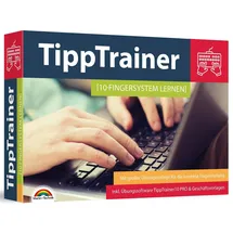 Markt + Technik 10 Finger Tippen für zu Hause am PC lernen - blind jedes Wort finden - Maschinenschreiben inkl. Tipp Trainer Software für den PC