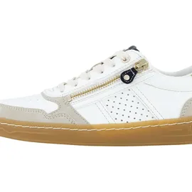 Mustang Sportliche Schnürschuhe für Damen, weiß, Größe 42 EU