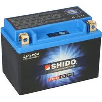 Shido LTX9-BS 12V 3Ah